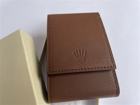 how to get a rolex travel pouch|rolex watch storage case.